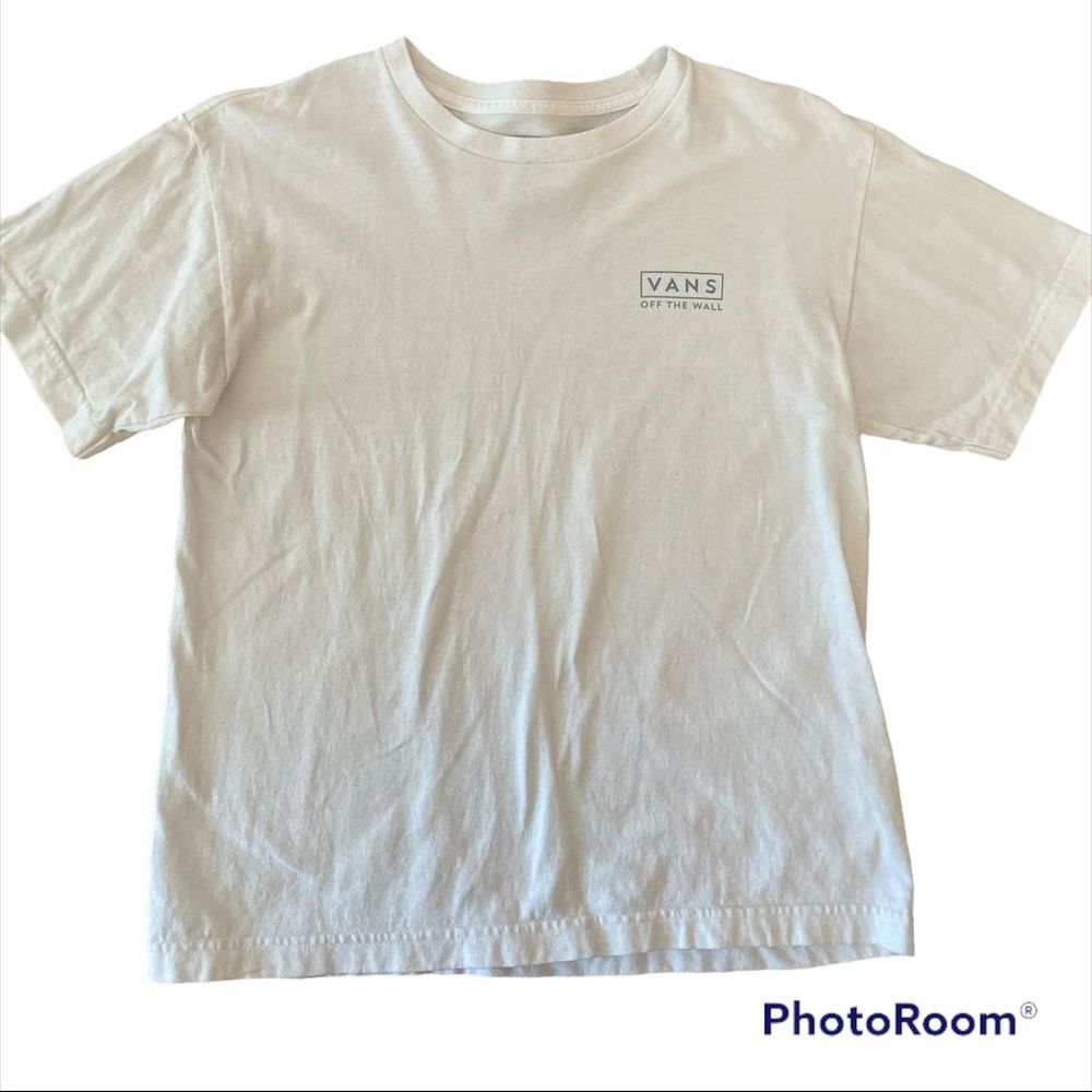 ⚡️ Vans White Tee Shirt - Size L (12/14) ⚡️